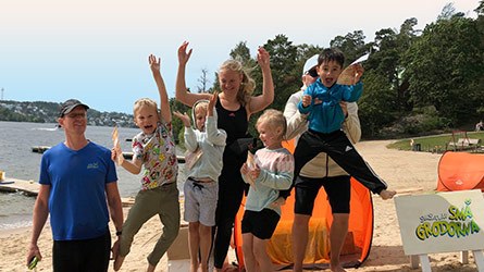 Avslutning i simskolan